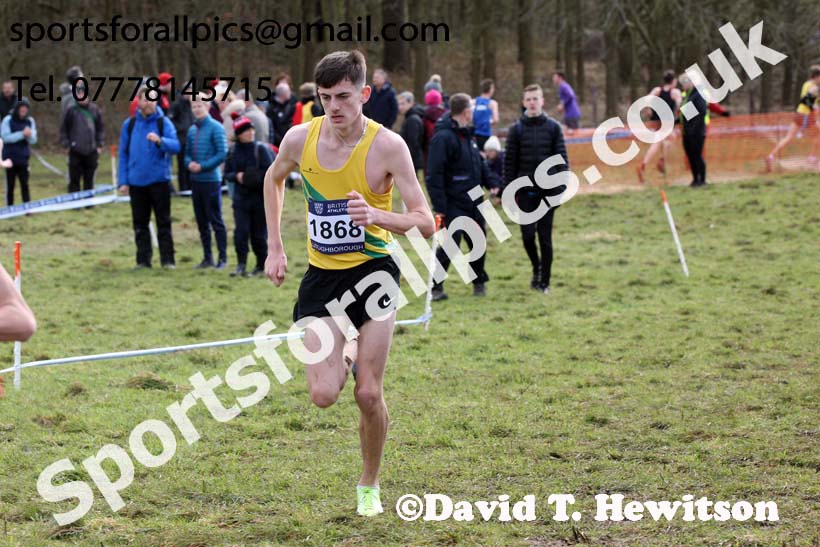 Boys under-15s 2019 British Athletics Inter Counties Cross Country, Prestwood Hall, Loughborough. Photo:  David T. Hewitson/Sports for All Pics